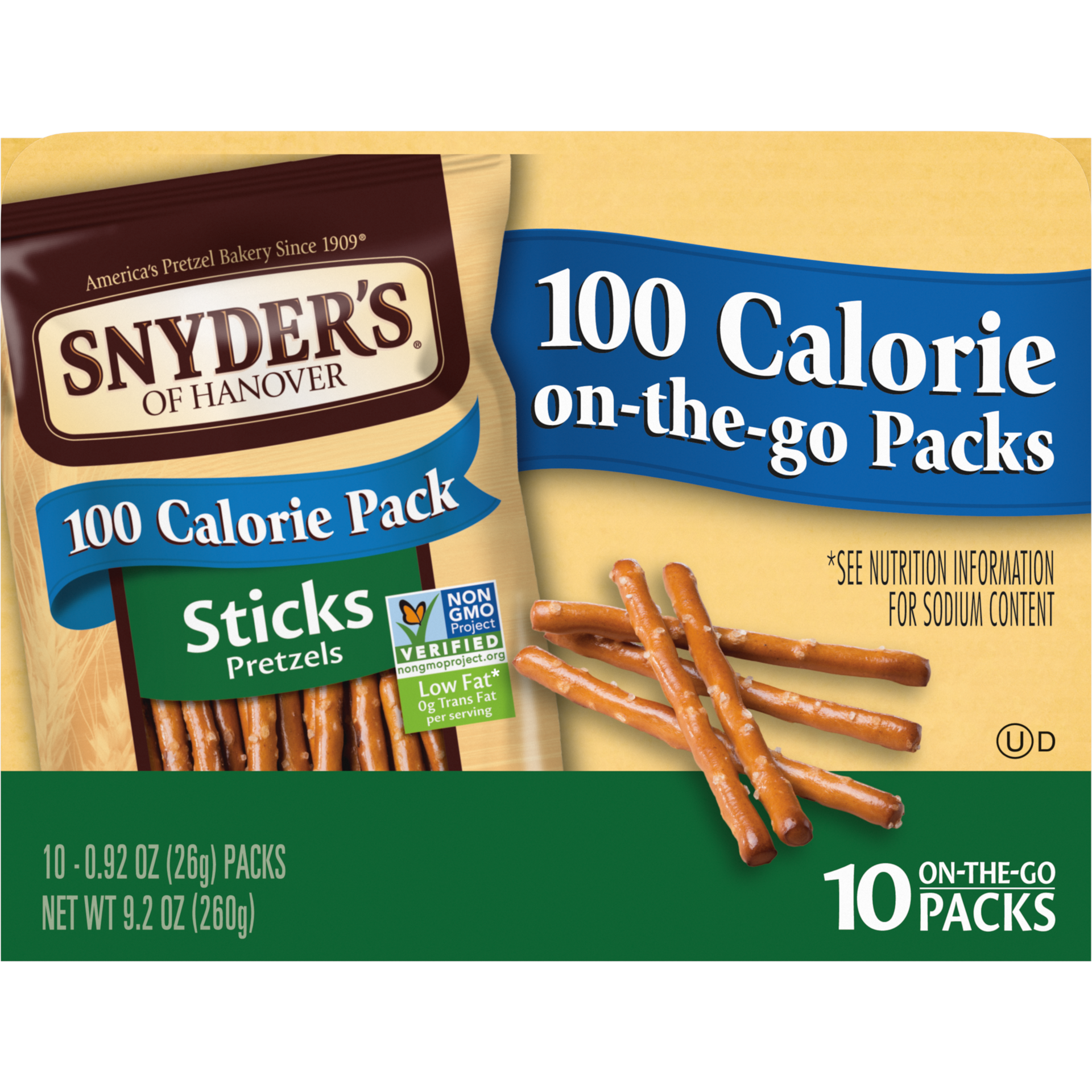 slide 4 of 5, Snyder's of Hanover Pretzel Sticks, 9.2 oz