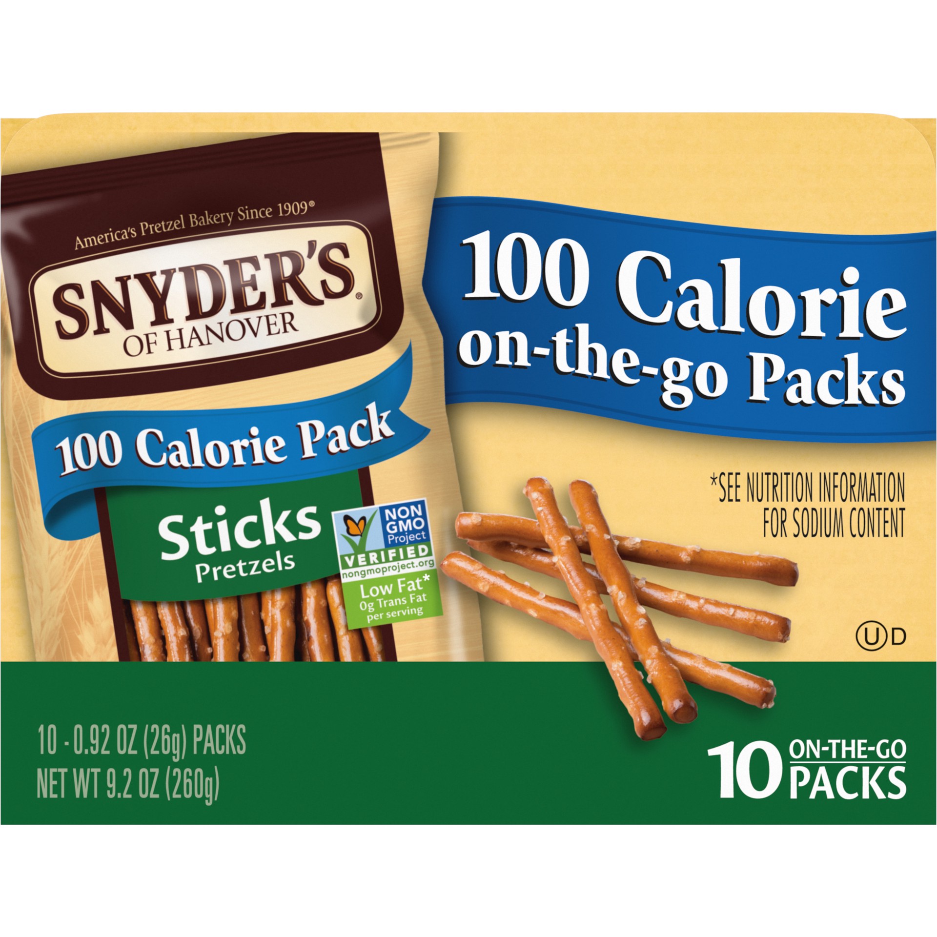 slide 3 of 5, Snyder's of Hanover Pretzel Sticks, 9.2 oz