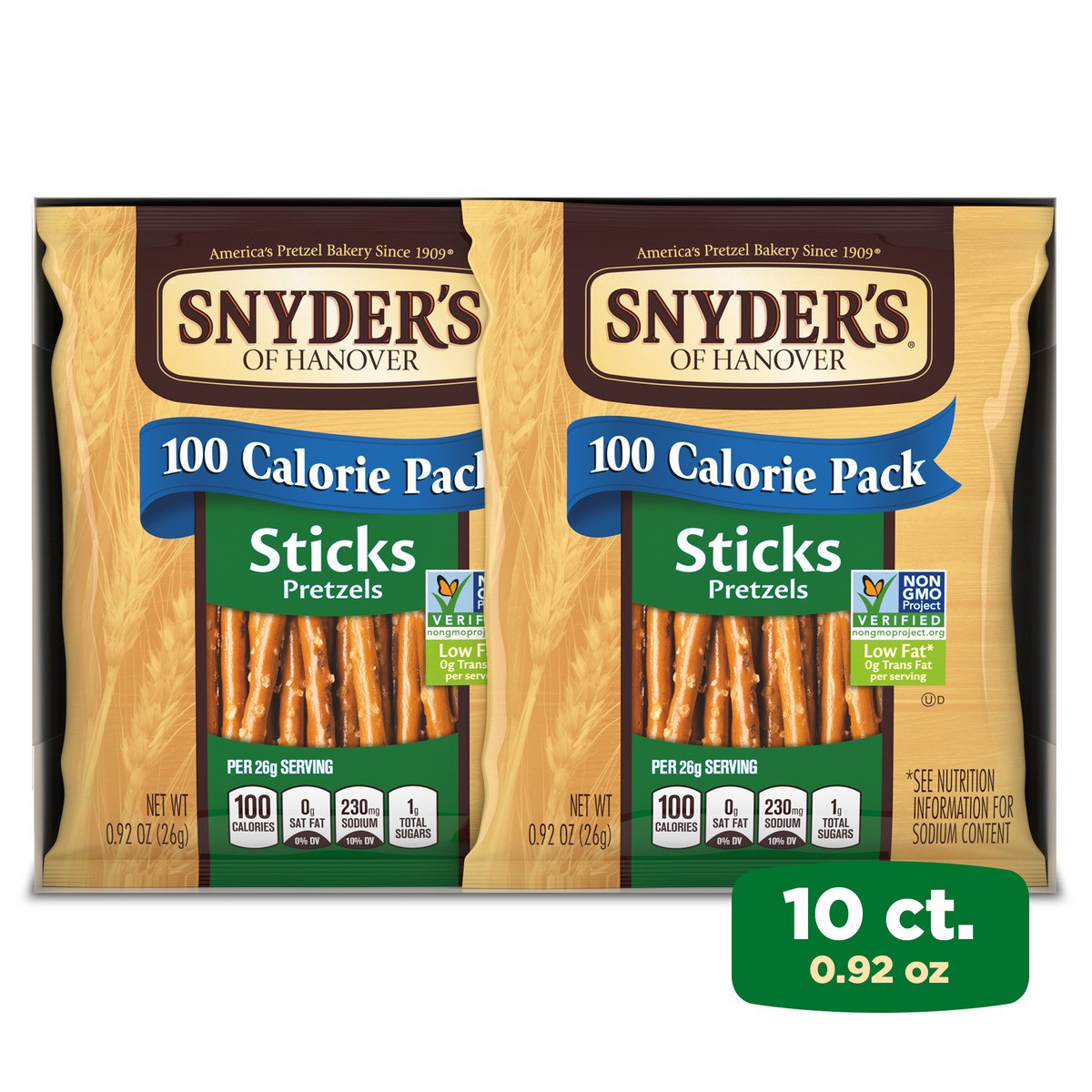 slide 1 of 5, Snyder's of Hanover Pretzel Sticks, 9.2 oz