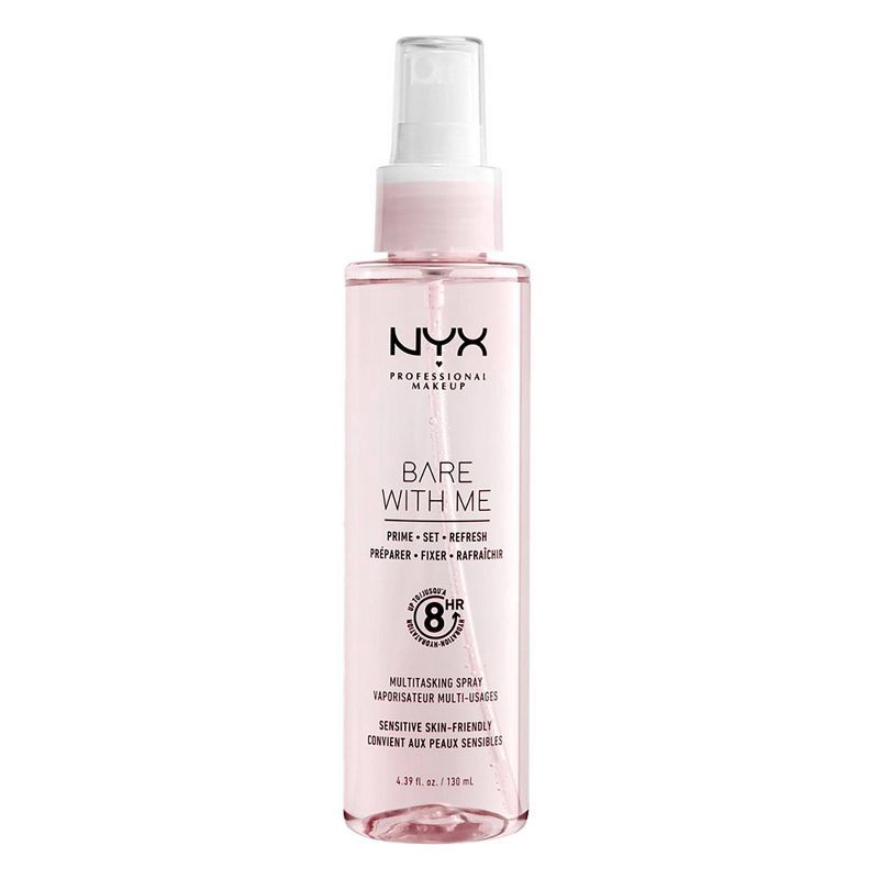 slide 1 of 3, NYX Professional Makeup Bare with Me Prime Set Refresh Spray - 4.39 fl oz, 4.39 fl oz