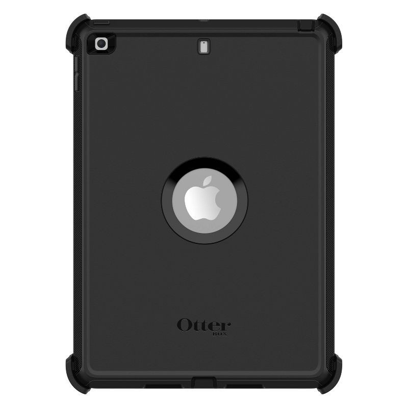 slide 3 of 12, OtterBox iPad (9th/8th/7th generation) Defender Series Pro Case - Black, 1 ct