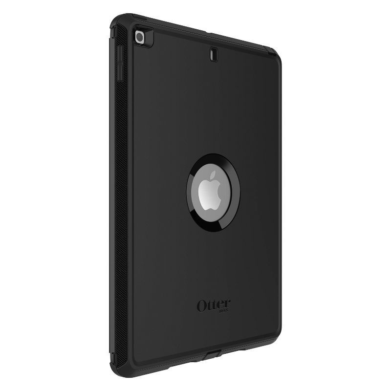 slide 4 of 12, OtterBox iPad (9th/8th/7th generation) Defender Series Pro Case - Black, 1 ct