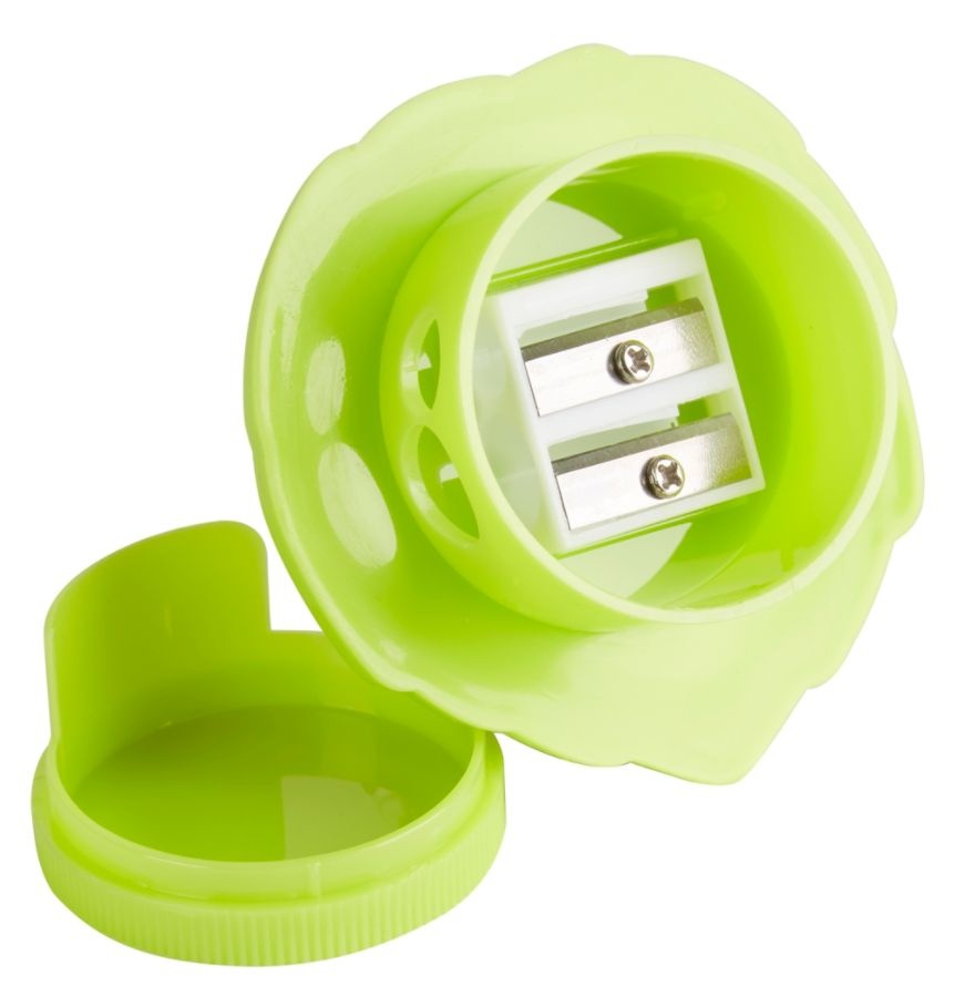 slide 3 of 4, Office Depot Lion 2-Hole Manual Pencil Sharpener, Multicolor, 1 ct