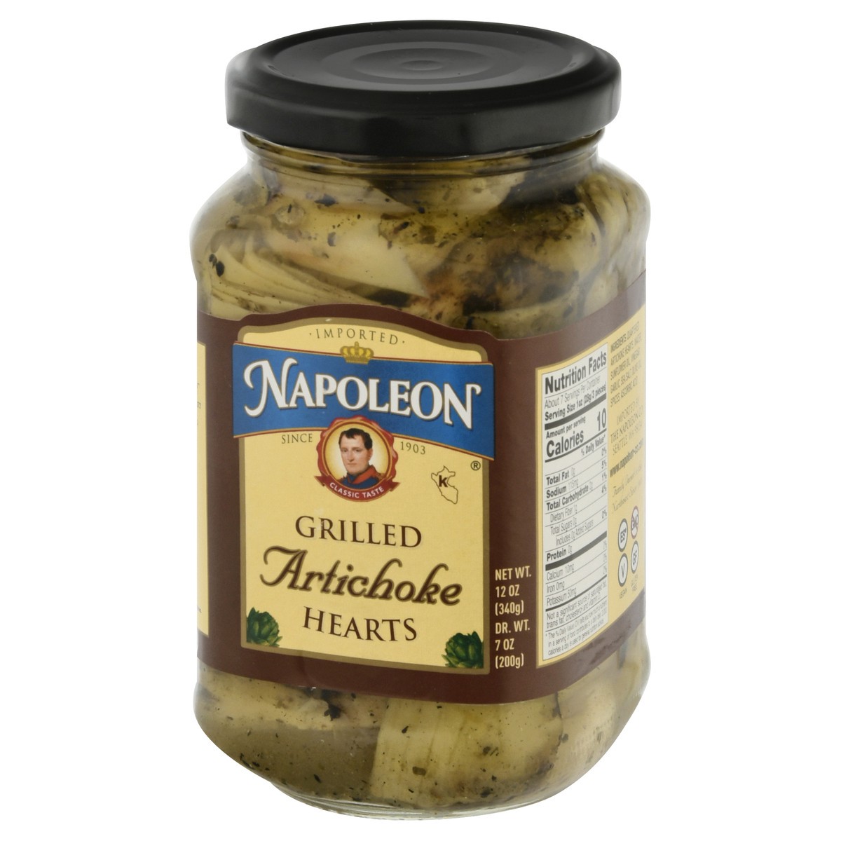 slide 7 of 9, Napoleon Grilled Artichoke Hearts 12 oz, 12 oz
