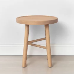 Hearth & Hand w/Magnolia Furniture Shaker Accent Table or Stool Natural - Hearth & Hand with Magnolia