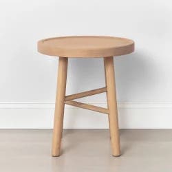Hearth & Hand w/Magnolia Furniture Shaker Accent Table or Stool Natural - Hearth & Hand with Magnolia