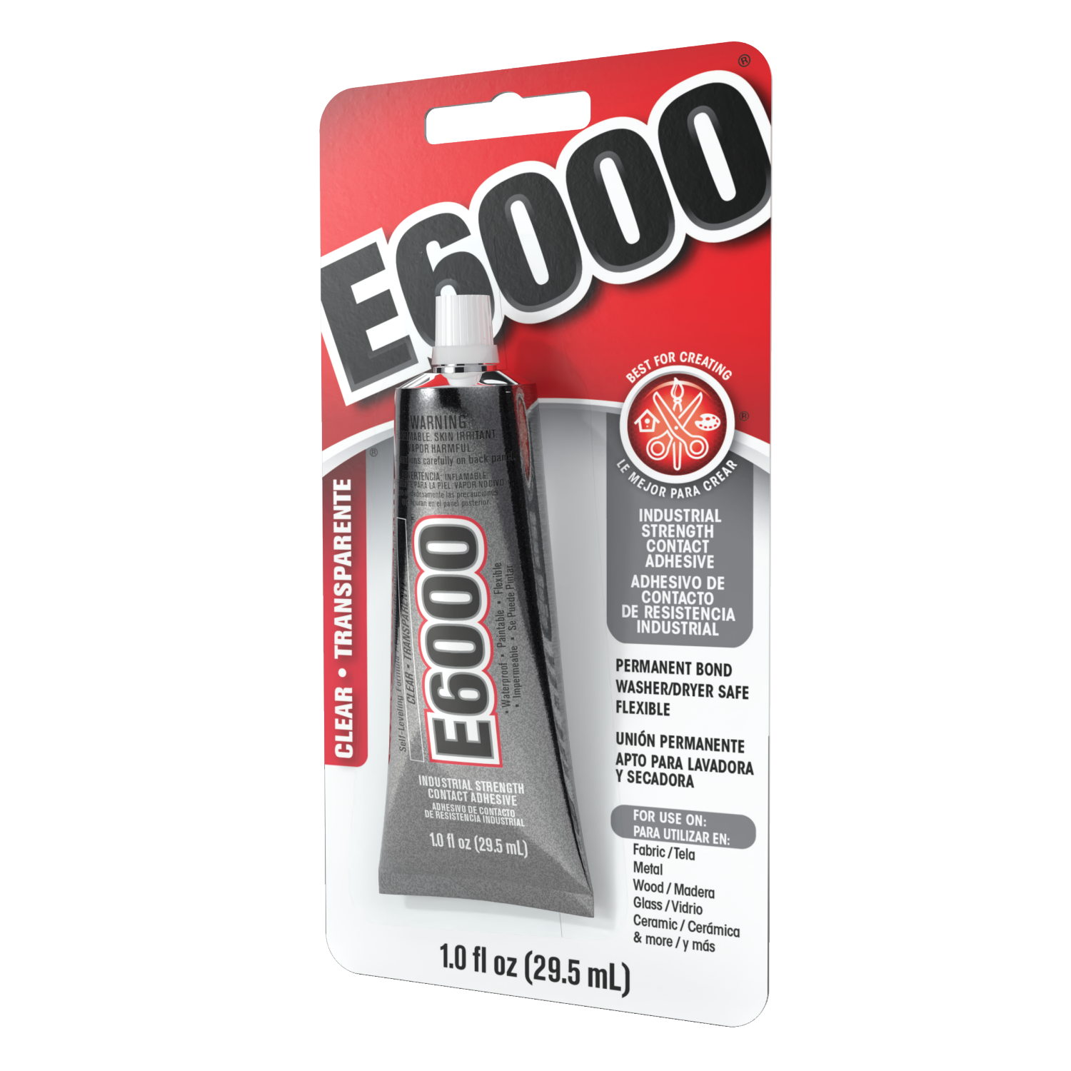 slide 4 of 4, E6000 Adhesive Tube, 1 oz