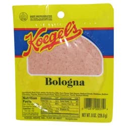 KOEGELS Koegel's Sliced Bologna, 8 Oz