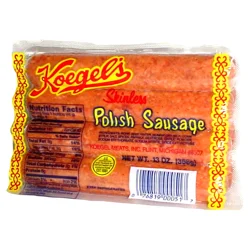 KOEGELS Koegel's Skinless Polish Sausage, 13 Oz