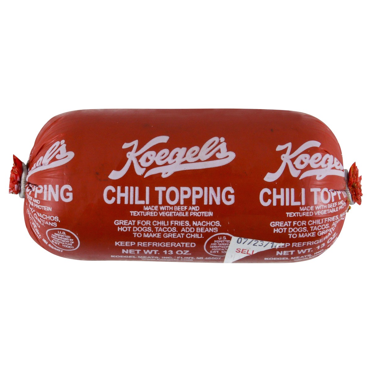 slide 1 of 5, KOEGELS Koegel's Chili Topping, 13 oz