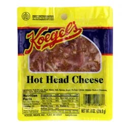 KOEGELS Koegel's Sliced Hot Head Cheese