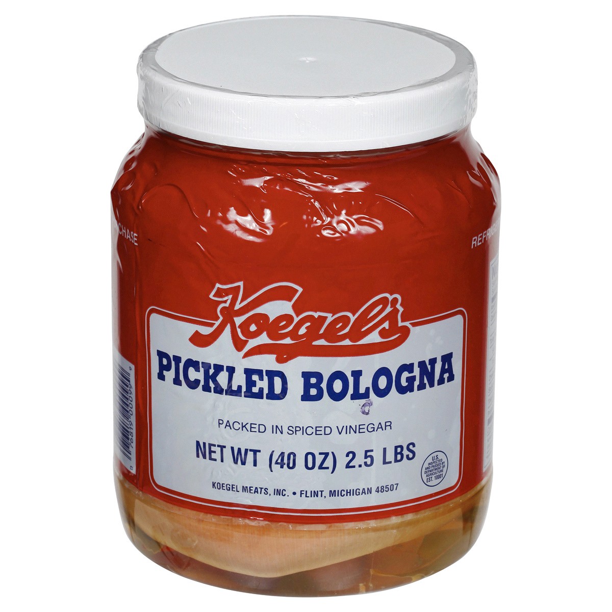 slide 1 of 9, Koegels Pickled Bologna, 2.5 lb; 40 oz