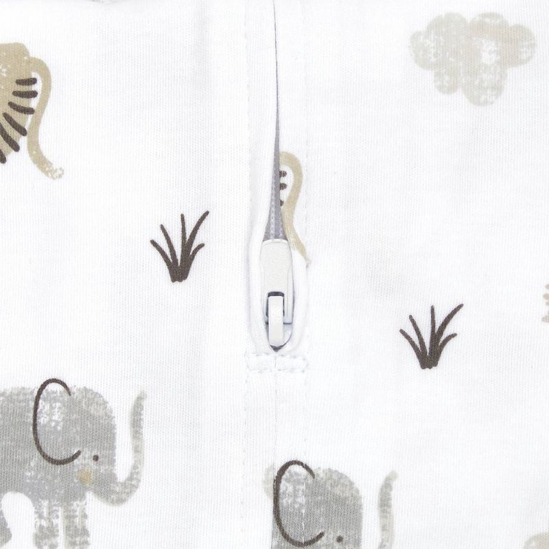 slide 3 of 6, HALO Innovations Sleepsack 100% Cotton Wearable Blanket - Animal Print - MD, 1 ct