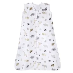 HALO Innovations HALO Sleepsack 100% Cotton Wearable Blanket - Animal Print - MD