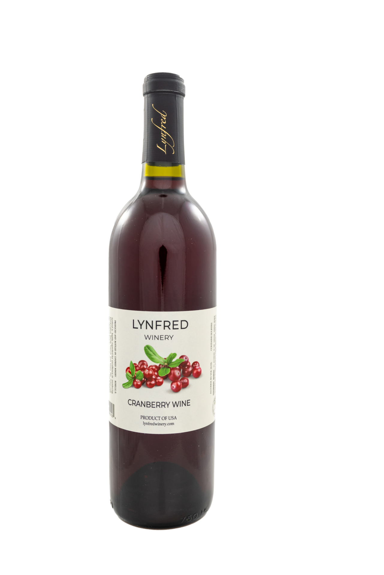slide 1 of 1, Lynfred Cranberry Wine, 750 ml