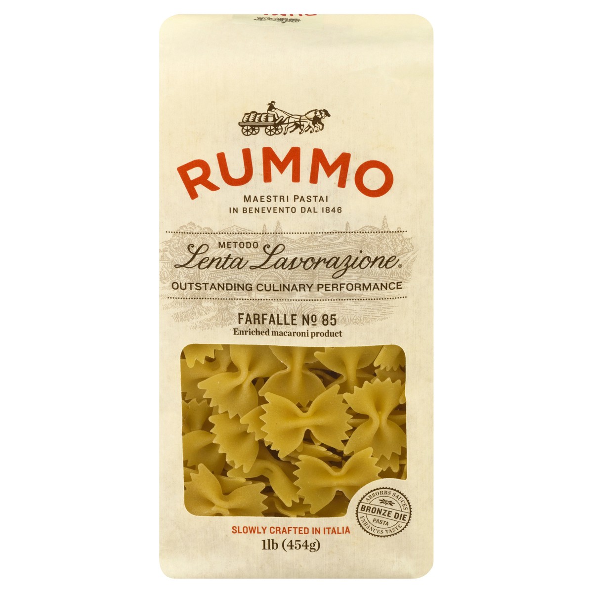 slide 10 of 13, Rummo Farfalle Pasta, 16 oz