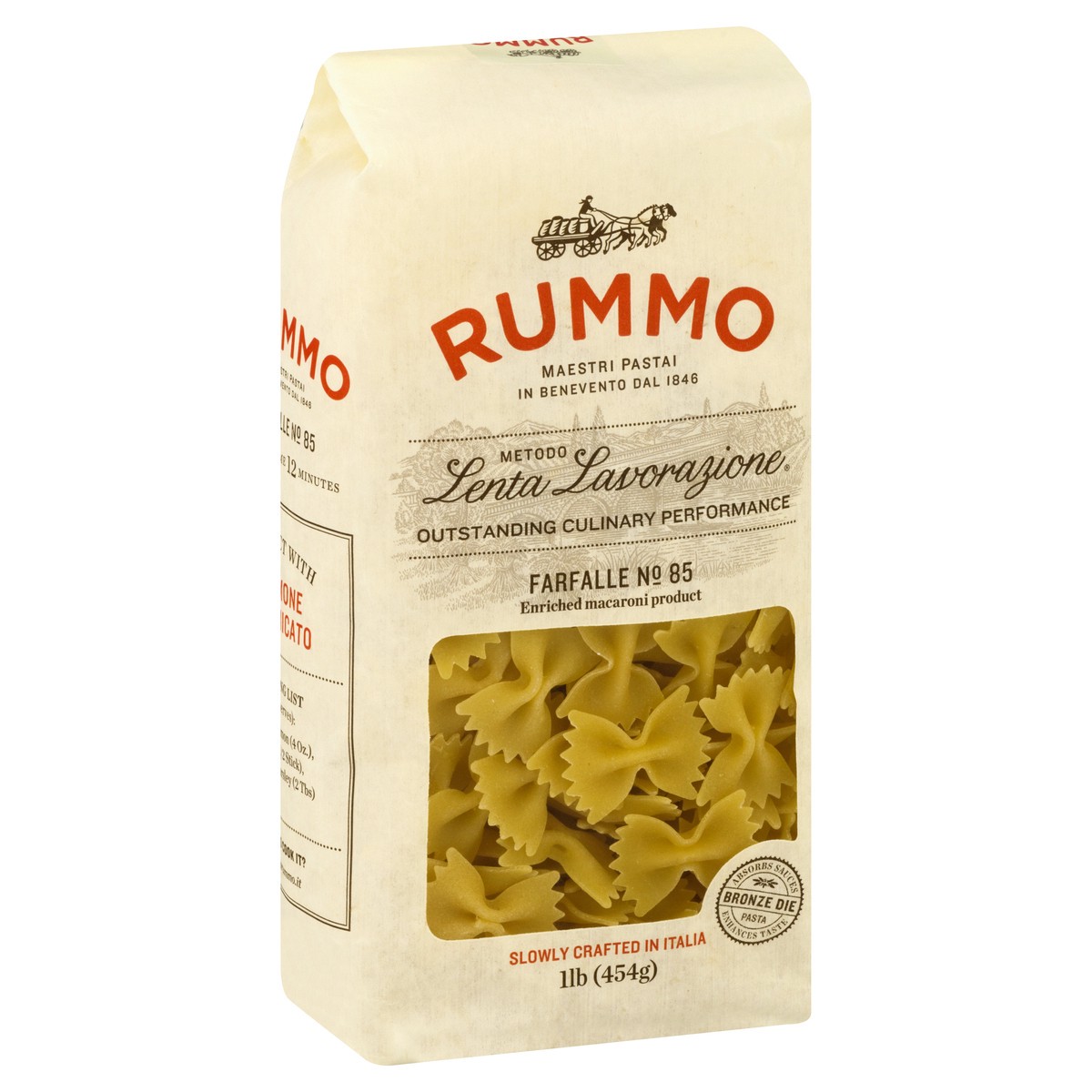 slide 5 of 13, Rummo Farfalle Pasta, 16 oz
