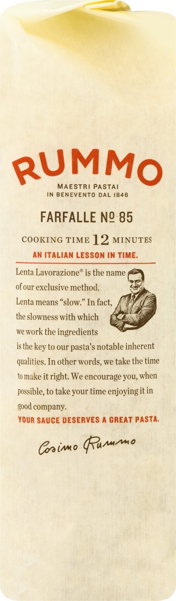 slide 12 of 13, Rummo Farfalle Pasta, 16 oz
