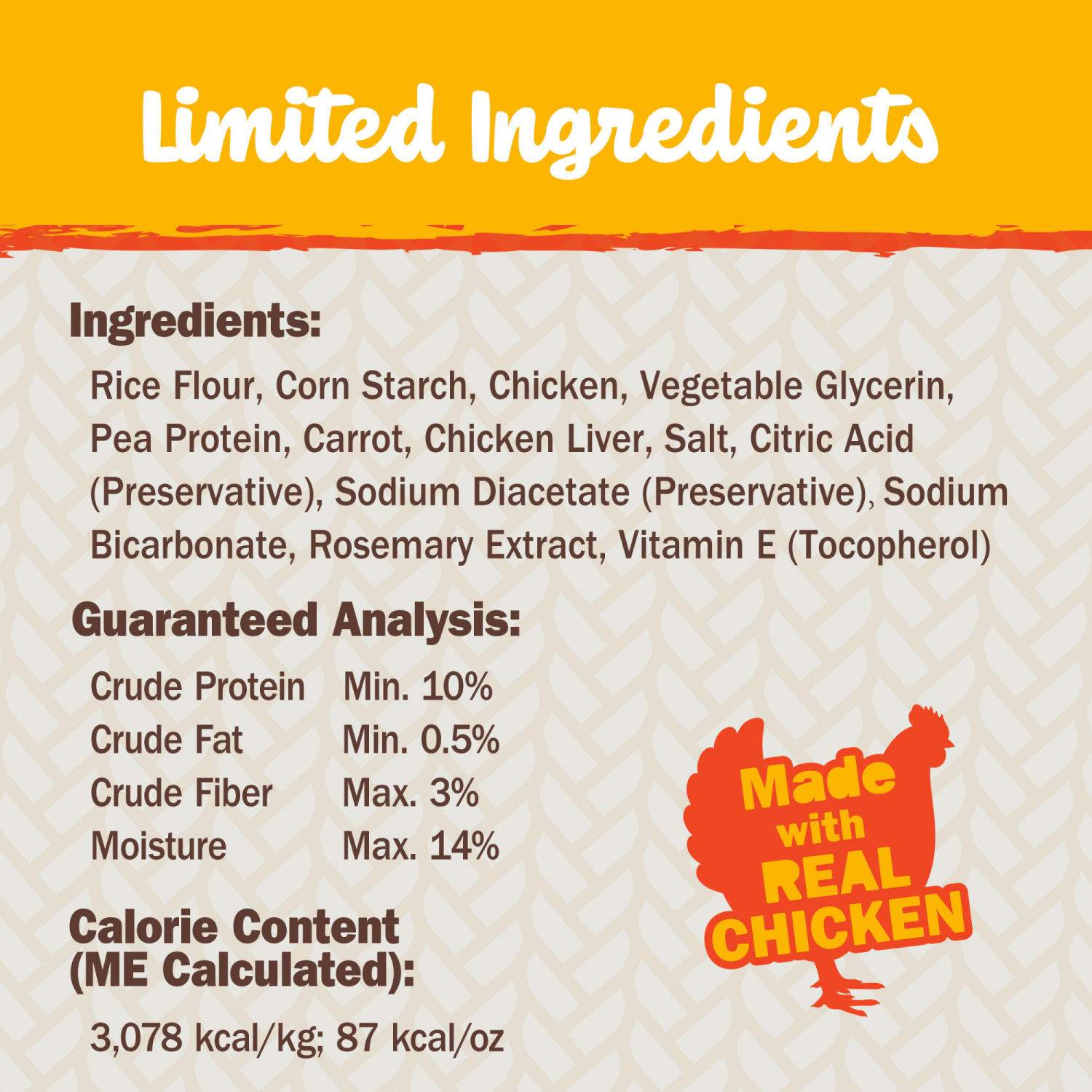 slide 3 of 3, Cadet Chewalicious Chewy N Crunchy Chicken Flavored Braided Dog Treats - Medium - 16oz/7ct, 16 oz, 7 ct