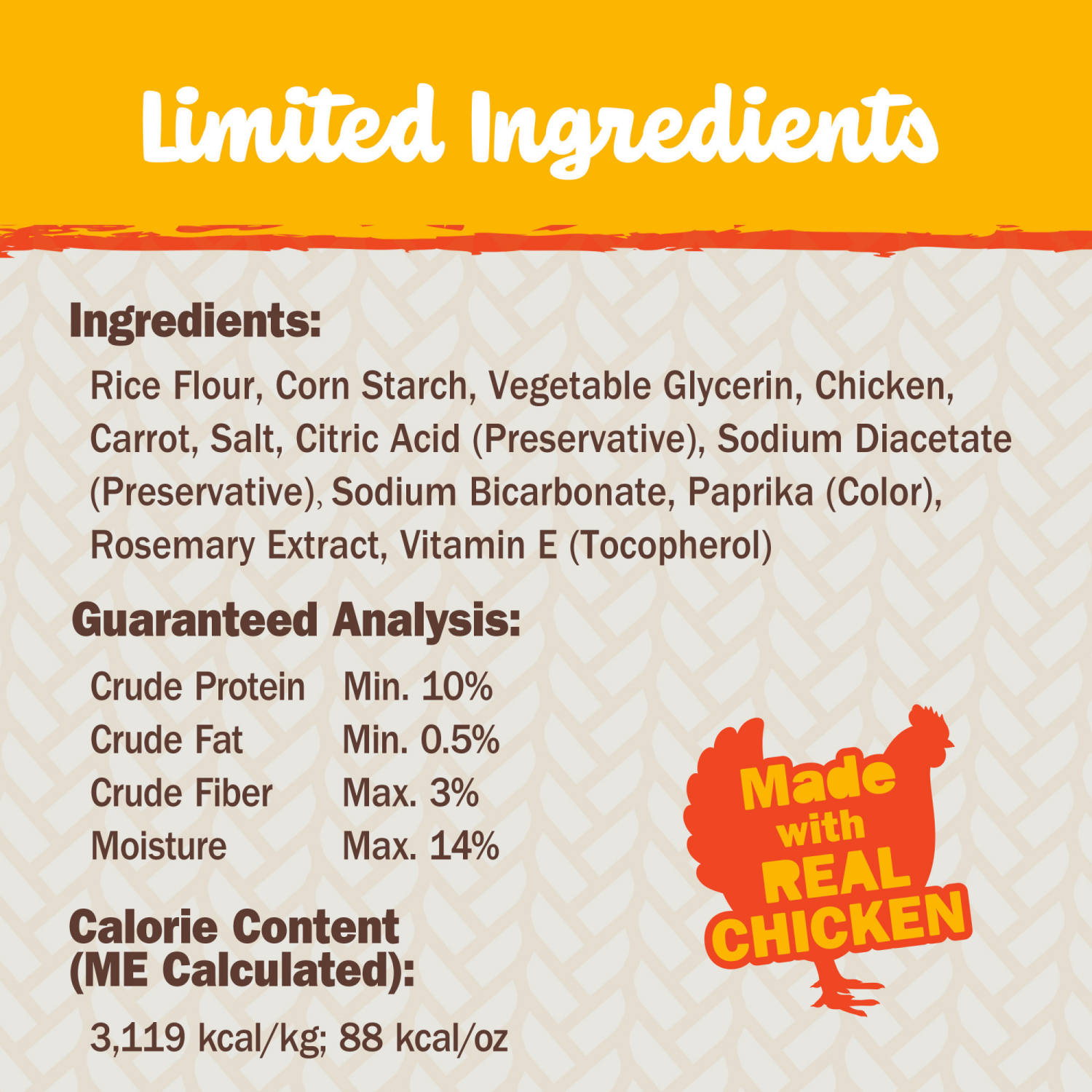 slide 2 of 3, Cadet Chewalicious Chewy 'N Crunchy Rawhide-Free Natural Spirals Small (3 Count), 3 ct