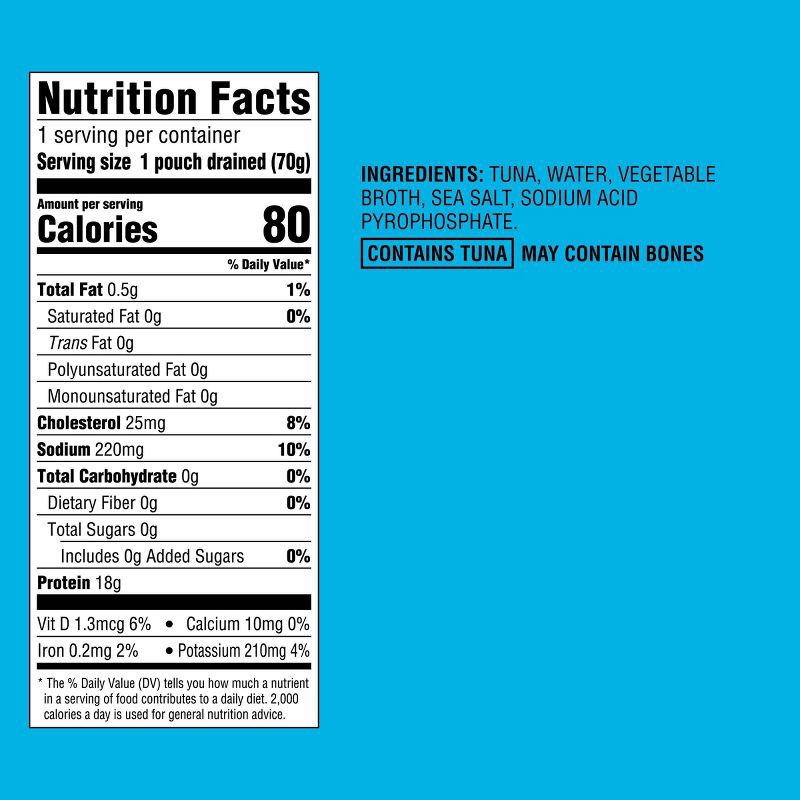 slide 3 of 3, Albacore Chunk White Tuna in Water - 2.6oz - Good & Gather™, 2.6 oz