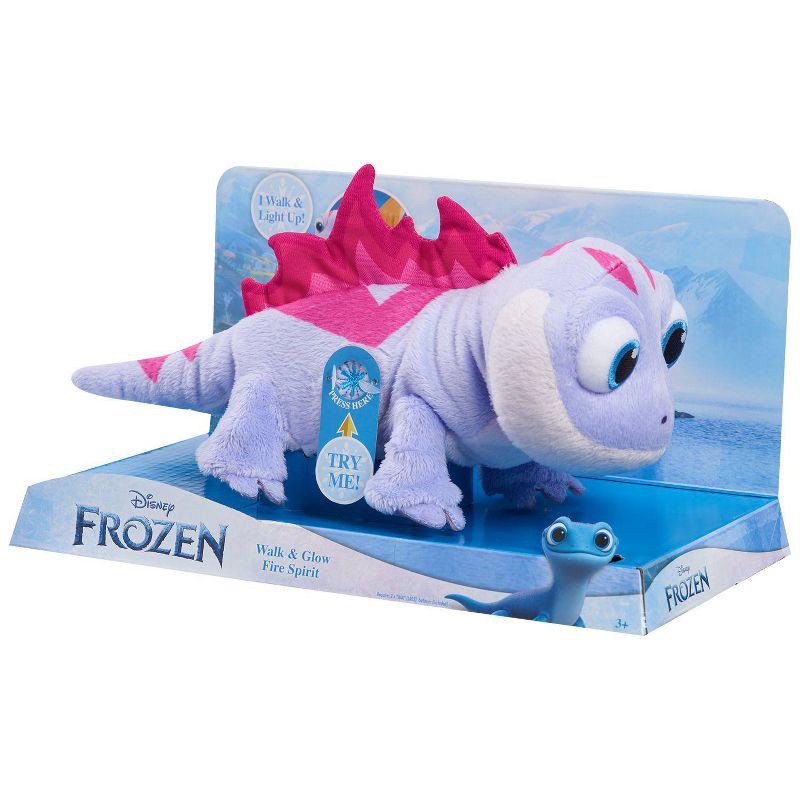 slide 2 of 15, Disney Frozen 2 Light-Up Walk & Glow Fire Spirit Salamander Interactive Pet, 1 ct