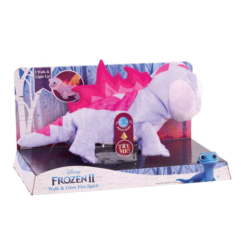 slide 12 of 15, Disney Frozen 2 Light-Up Walk & Glow Fire Spirit Salamander Interactive Pet, 1 ct