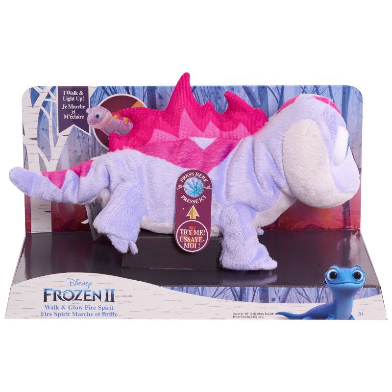 slide 7 of 15, Disney Frozen 2 Light-Up Walk & Glow Fire Spirit Salamander Interactive Pet, 1 ct