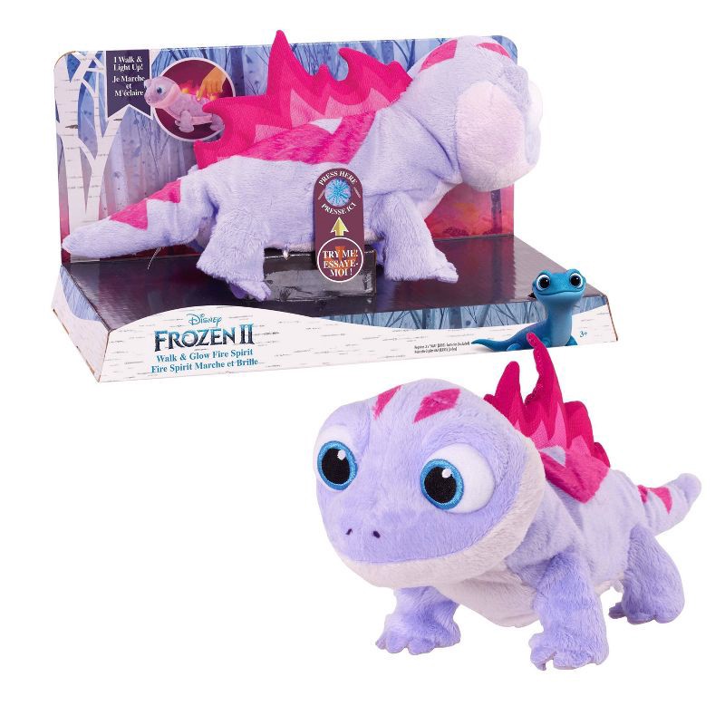 slide 1 of 15, Disney Frozen 2 Light-Up Walk & Glow Fire Spirit Salamander Interactive Pet, 1 ct