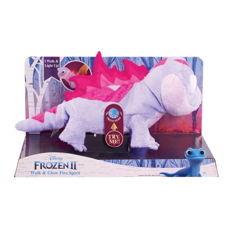 slide 11 of 15, Disney Frozen 2 Light-Up Walk & Glow Fire Spirit Salamander Interactive Pet, 1 ct