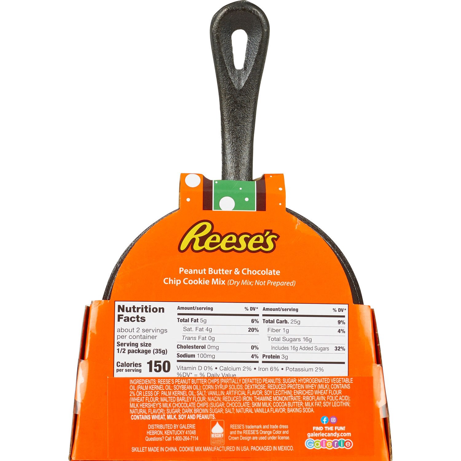 slide 4 of 5, Reese's Cookie Skillet Kit, 2.25 oz