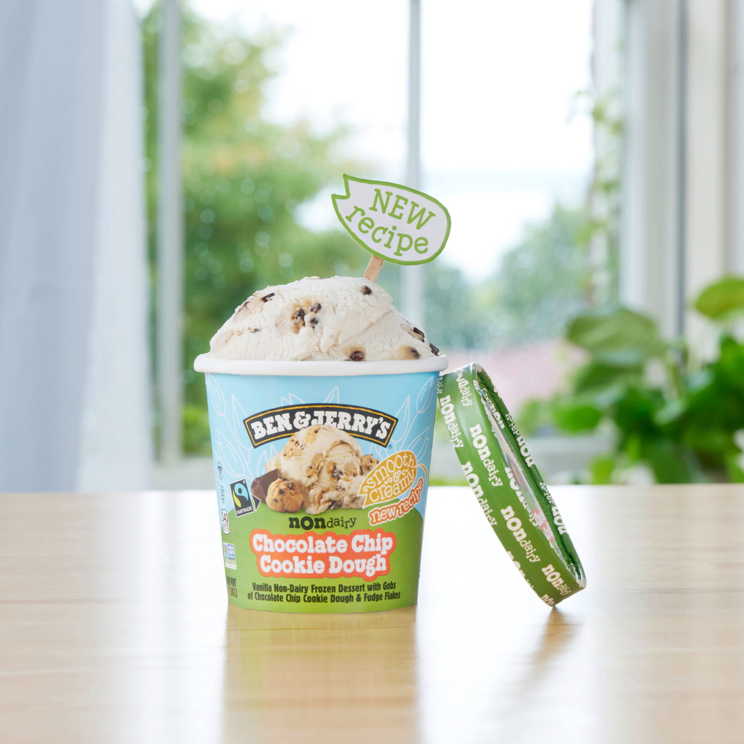 slide 3 of 5, Ben & Jerry's Non-Dairy Chocolate Chip Cookie Dough Frozen Dessert, 1 pint