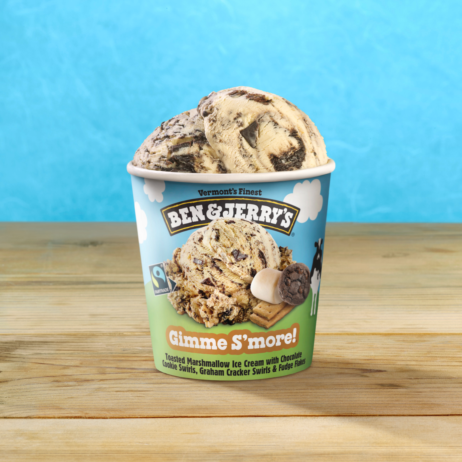 slide 3 of 5, Ben & Jerry's Ice Cream Gimme S'more™ 16 oz, 1 pint