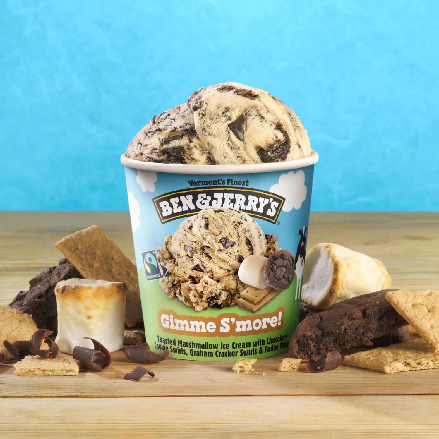 slide 5 of 5, Ben & Jerry's Ice Cream Gimme S'more™ 16 oz, 1 pint