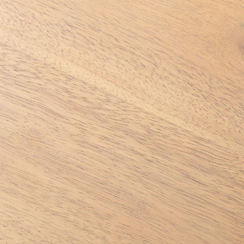 slide 5 of 6, Hearth & Hand w/Magnolia Furniture Shaker Drink Side Table - Natural - Hearth & Hand™ with Magnolia: Rubberwood, Farmhouse Style, No Assembly Required, 1 ct