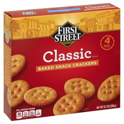 First Street Classic Baked Snack Crackers