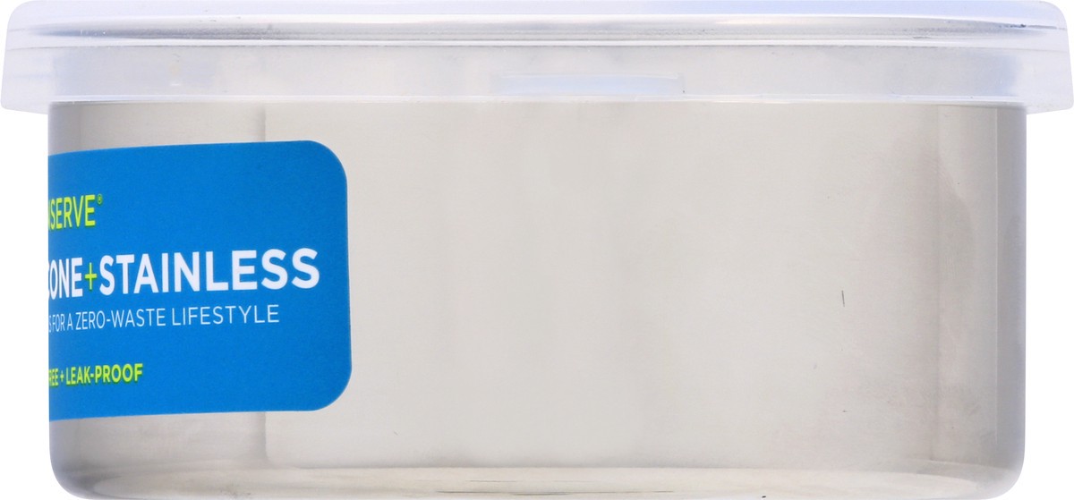 slide 5 of 9, U-Konserve 9 Ounce Medium Silicon + Stainless Container 1 ea, 1 ct