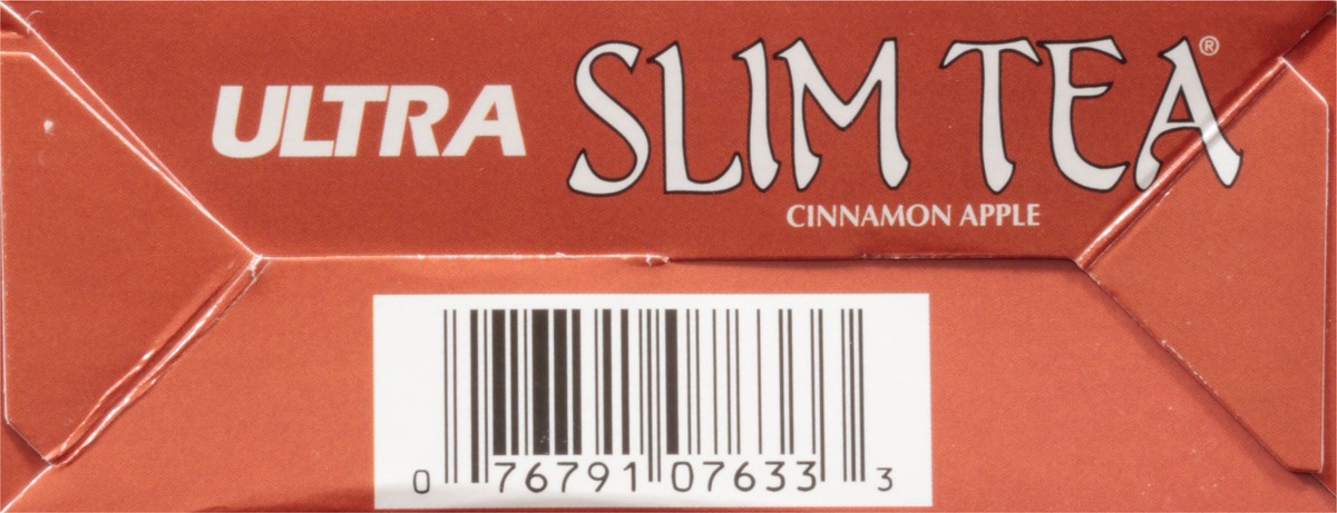 slide 6 of 10, Ultra Slim Tea Caffeine Free Cinnamon Apple Herbal Tea 24 Tea Bags - 24 ct, 24 ct