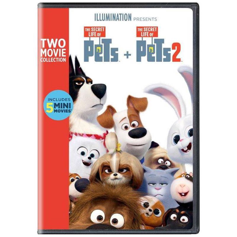 slide 1 of 1, Universal Home Video The Secret Life of Pets 2-Movie Collection (DVD), 1 ct