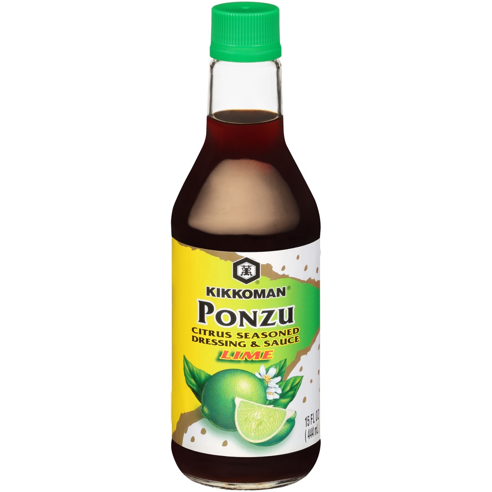 slide 1 of 6, Kikkoman Ponzu Lime, 15 oz