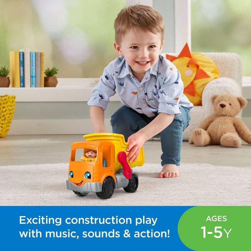 slide 2 of 6, Fisher-Price Little People Work Together Dump Truck, 1 ct