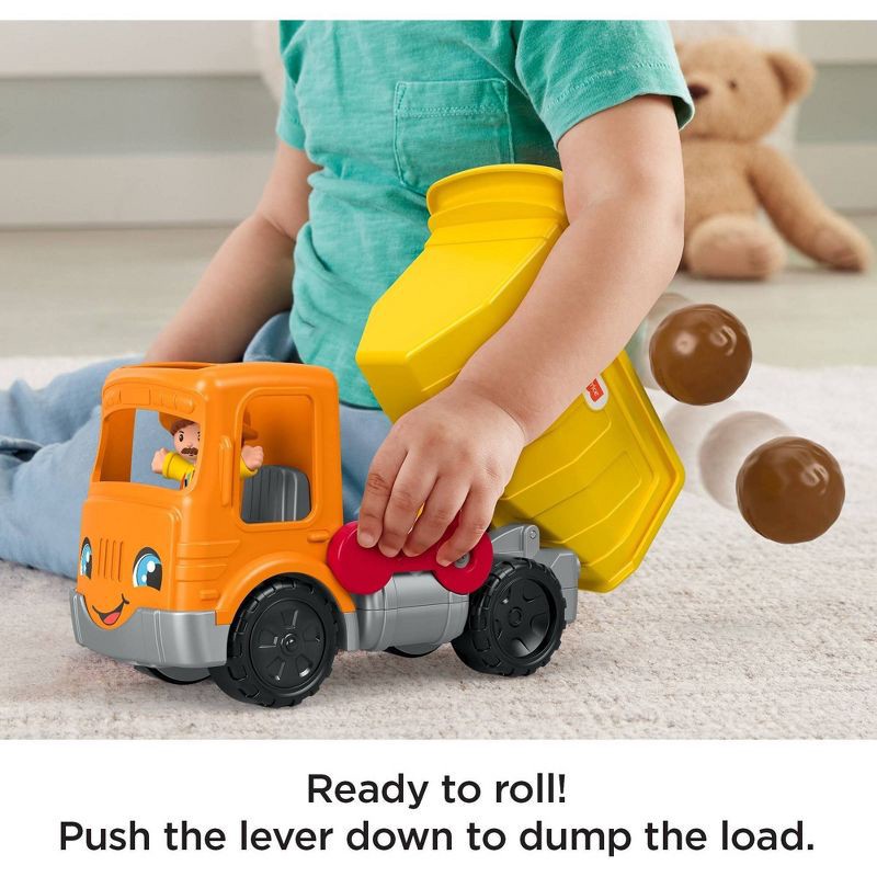 slide 3 of 6, Fisher-Price Little People Work Together Dump Truck, 1 ct
