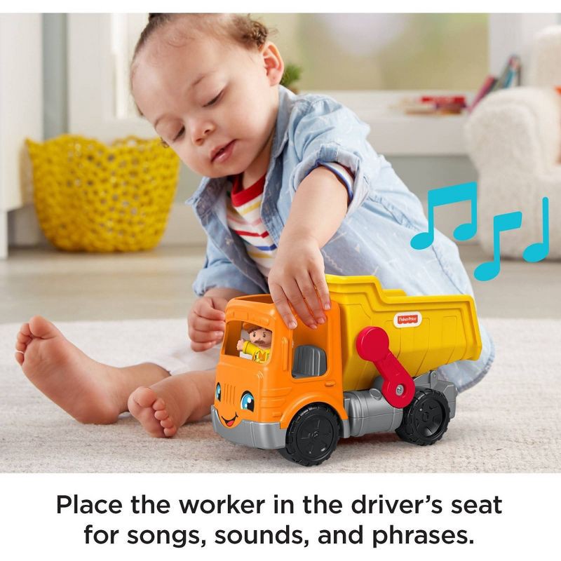 slide 4 of 6, Fisher-Price Little People Work Together Dump Truck, 1 ct