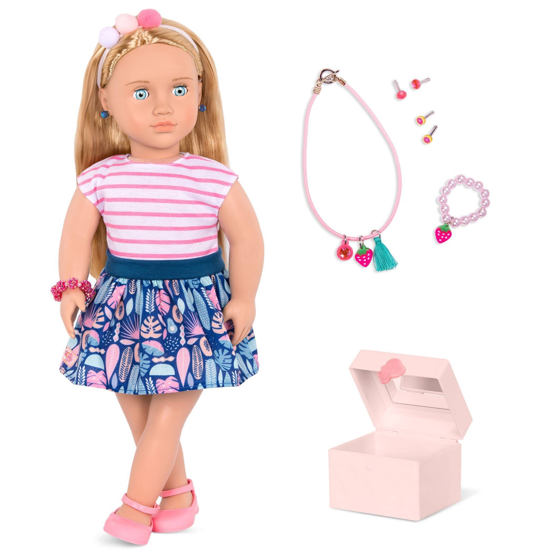 slide 1 of 5, Our Generation Jewelry Doll - Alessia, 1 ct