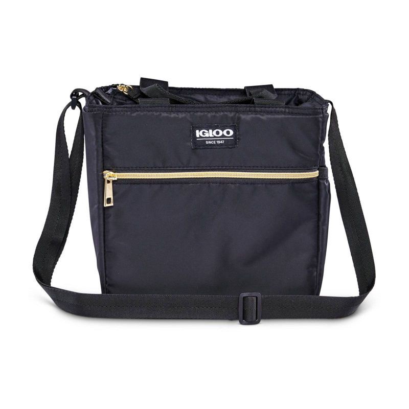 slide 6 of 13, Igloo Sport Luxe Mini City Lunch Sack - Black/Gold, 1 ct