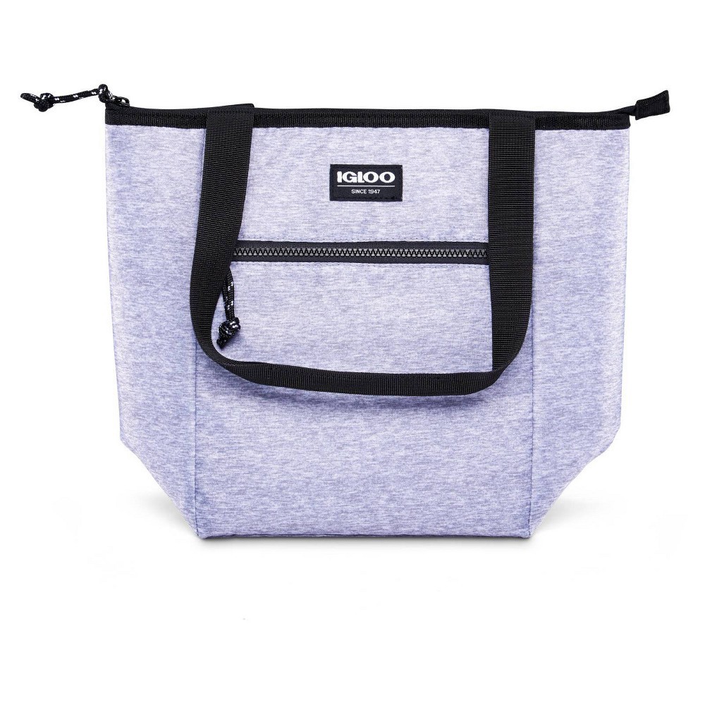 slide 5 of 13, Igloo Active 12 Can Lunch Tote - Heather Gray/Black, 12 ct