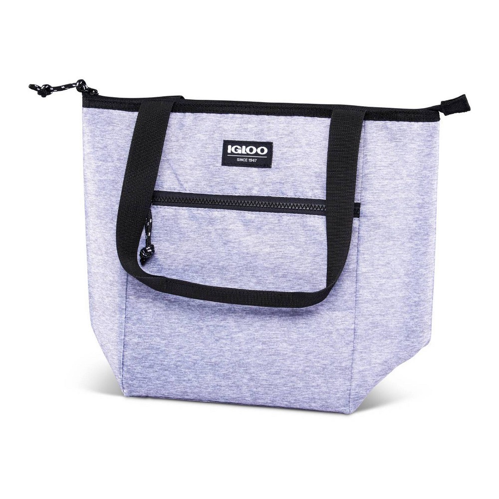 slide 6 of 13, Igloo Active 12 Can Lunch Tote - Heather Gray/Black, 12 ct