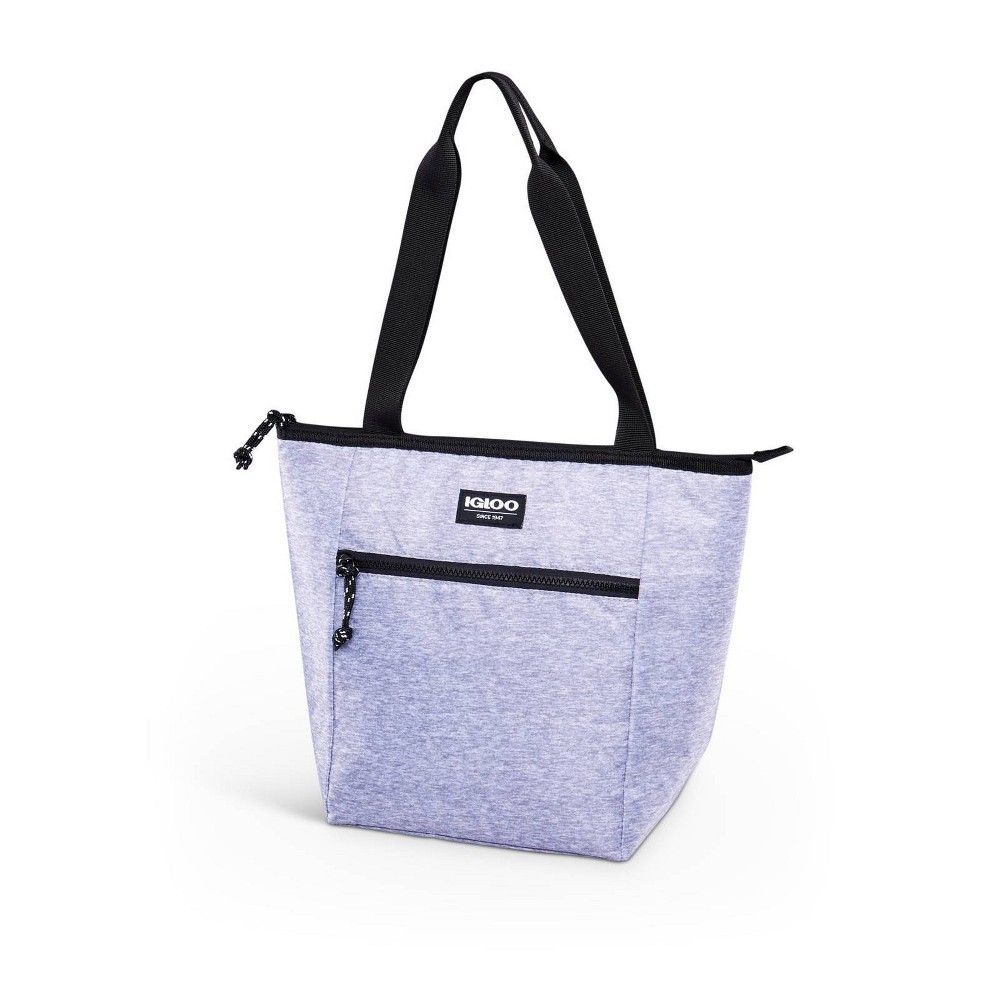 slide 13 of 13, Igloo Active 12 Can Lunch Tote - Heather Gray/Black, 12 ct