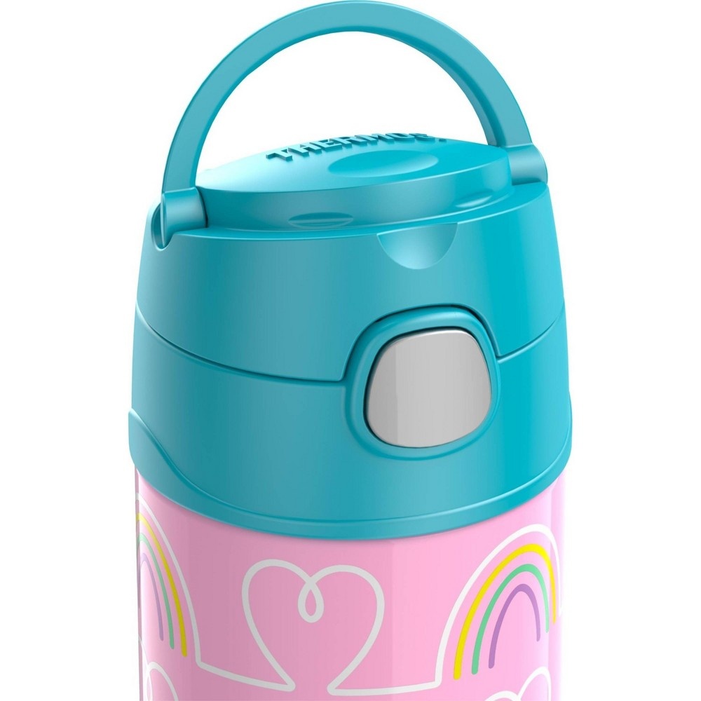 slide 4 of 8, Thermos FUNtainer Water Bottle - Hearts/Stars, 12 oz