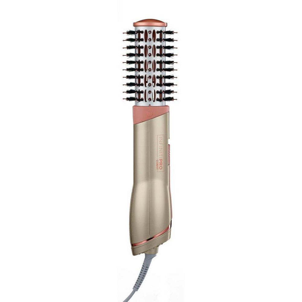 slide 3 of 4, InfinitiPro by Conair Frizz Free Hot Air Brush - 1 1/2", 1 ct